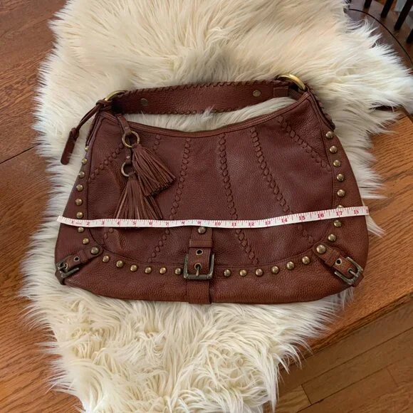 Isabella Fiore Whip Flashback Audra Hobo Bag - Picture 6 of 9